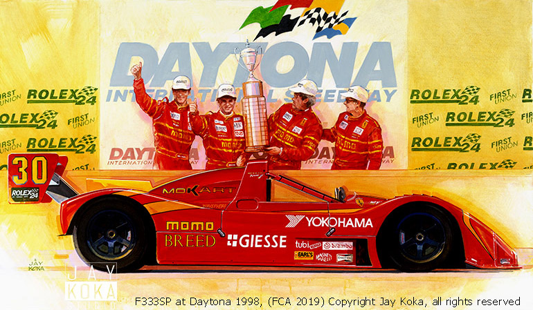 F333SP at Daytona 1998 Ferrari Club of America 2019